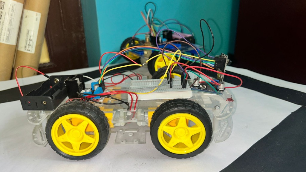 Robotics camp presentation in West Bengal